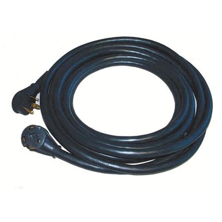 TECHNOLOGY Technology T6D-30A10MFST 10 in. 30A Extension Cord - Black T6D-30A10MFST